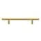 Gliderite Hardware 5-1/16 in. Center to Center Satin Gold Solid Steel Bar Pull - 5002-128-SG 5002-128-SG-1 - alternate 1